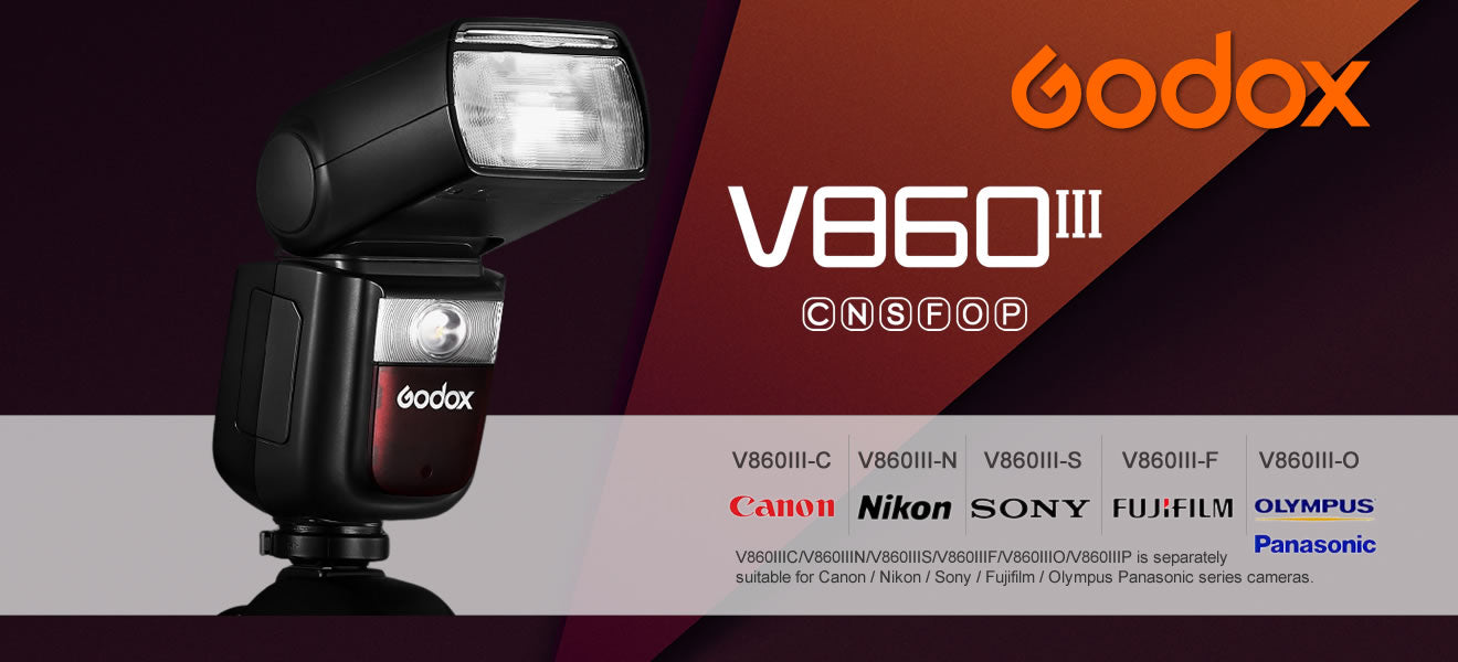 Godox V860III-O TTL Li-Ion Camera Flash for OLYMPUS/Panasonic
